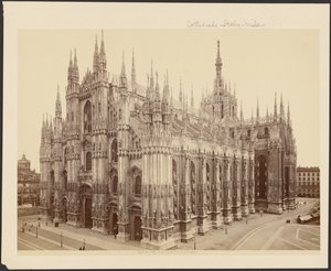 Milano, La Cattedrale dal Palazzo Reale