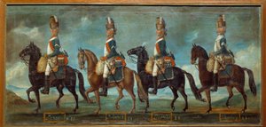 Uniformi militari dei dragoni, secondo l