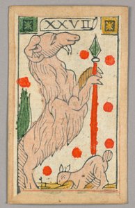 Carta da Gioco Minchiate (Tarocchi) da Unknown artist