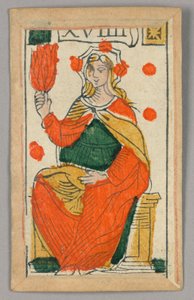 Carta da gioco Minchiate (Tarocchi) da Unknown artist