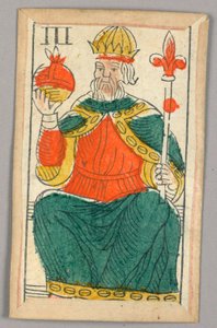 Carta da gioco Minchiate (Tarocchi) da Unknown artist