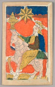 Carta da gioco Minchiate (Tarocchi) da Unknown artist