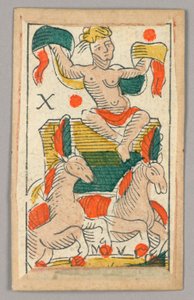 Carta da gioco Minchiate (Tarocchi) da Unknown artist