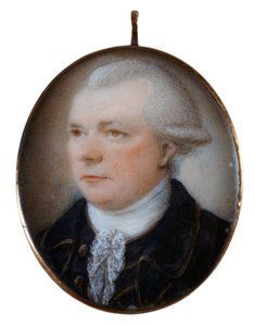 Ritratto in miniatura del Capitano John Coxon da Unknown artist