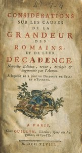 Montesquieu, Charles-Louis de Secondat, Barone de la Brede da Unknown artist