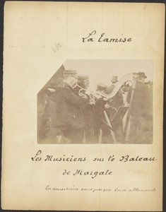 [Musicisti sulla nave da Margate] da Unknown artist