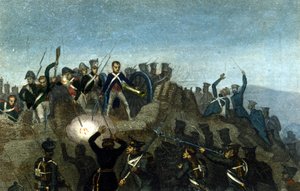 Napoleone I alla Battaglia di Montmartre, 30 marzo