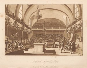 Assemblea Nazionale, Parigi da Unknown artist