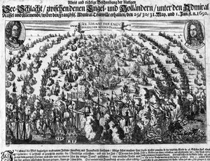 Battaglia navale di La Hougue (1692) che oppose l