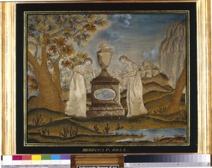 Quadro di Lutto Ricamato