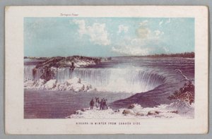 Niagara in inverno dal lato canadese da Le cascate del Niagara: una guida completa