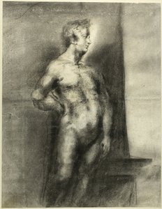 Figura maschile nuda da Unknown artist