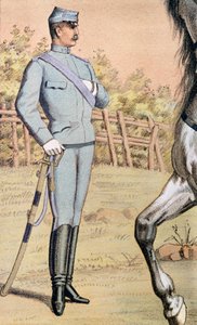 Ufficiale della Guardia del Re di Svezia da Unknown artist