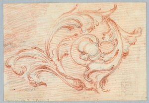 Una Spirale di un Rinceau da Unknown artist