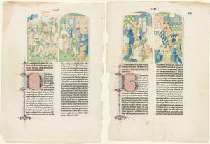 Pagine di apertura di Facta et dicta memorabilia di Valerio Massimo da Unknown artist