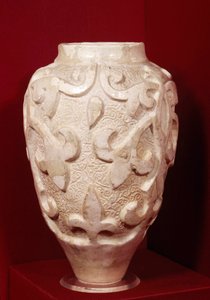 Antichità orientale: vaso in terracotta. XIII secolo Parigi, museo del Louvre da Unknown artist