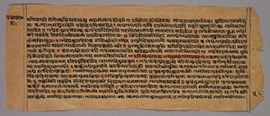 Pagina dal Prasnapradipa, un testo di astrologia indù