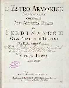 Pagina della partitura musicale di L