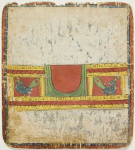 Trono di pavoni, da un set di carte iniziatiche (Tsakali) da Unknown artist