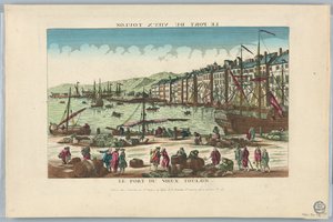 Teatrino, Le Port Du Vieux Toulon da Unknown artist
