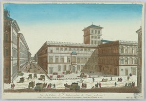 Teatrino, Vista del Palazzo dell
