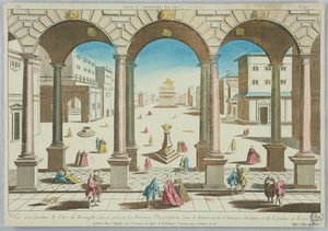 Spettacolo, Vue perspective de l