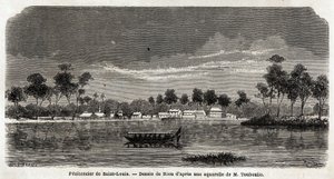Penitenziario di Saint Louis della Guyana francese, organizzato esclusivamente per il disboscamento per conto del governo, istituito nel 1859 come estensione del penitenziario di Saint Laurent