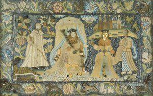 Immagine che raffigura la regina di Saba davanti a re Salomone