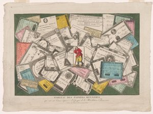 Immagine degli Assegnati Rivoluzionari (Tableau des papiers monnoies qui ont eut cours depuis l