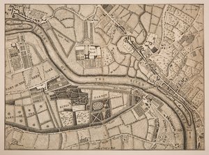 Piano di Richmond, Syon e Kew da Unknown artist