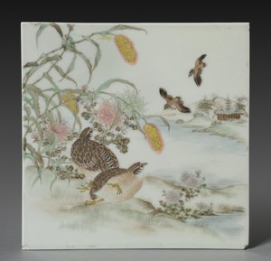 Placca con Quaglia da Unknown artist