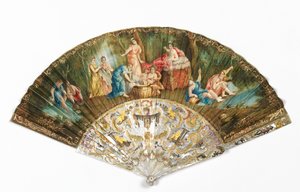 Ventaglio pieghettato da Unknown artist