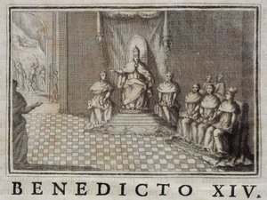 Papa Benedetto XIV (1740-1758) - in "Annali dell