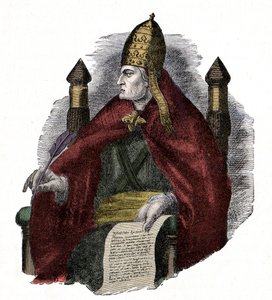 Papa Gregorio Magno (Gregorio Magno o Gregorio I) (590-604) da Unknown artist