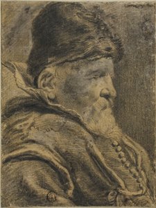 Busto ritratto di un vecchio da Unknown artist