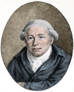 Ritratto di Georg Christoph Lichtenberg (1742-1799) scienziato, satirico e anglofilo tedesco - incisione da Unknown artist