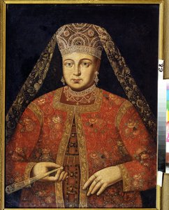 Ritratto della zarina Marfa Matveyevna da Unknown artist
