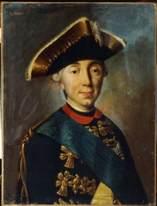 Ritratto dello zar Pietro III di Russia da Unknown artist