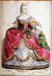 Ritratto a figura intera di Caterina II di Russia