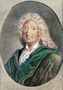 Ritratto di Alain Rene Lesage (1668-1747), scrittore francese (incisione del XVIII secolo) da Unknown artist