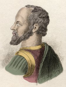 Ritratto di Anne de Montmorency, Duca di Montmorency (1492-1567), militare, statista e diplomatico francese. Incisione del XIX secolo da Unknown artist