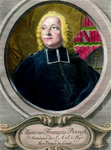 Ritratto dello scrittore francese Antoine François Prévost d