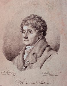 Ritratto di Antonio Salieri (incisione) da Unknown artist