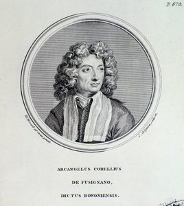 Ritratto di Arcangelo Corelli (incisione) da Unknown artist