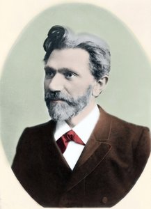 Ritratto di August Bebel (1840-1913), politico tedesco da Unknown artist