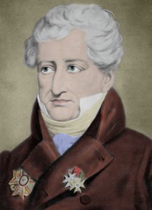 Ritratto del Barone Georges Cuvier (1769-1832), naturalista francese. da Unknown artist