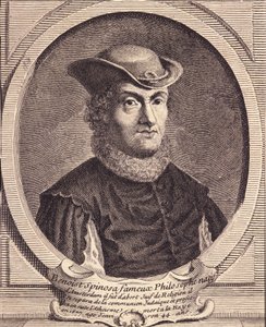 Ritratto di Baruch Spinoza (1632-1677), filosofo olandese