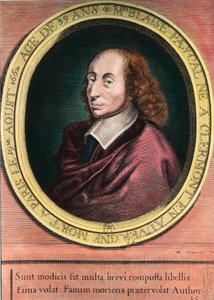 Ritratto di Blaise Pascal da Unknown artist