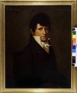 Ritratto di Carlo Porta (1775-1821). Dipinto del XIX secolo. Museo di Milano da Unknown artist