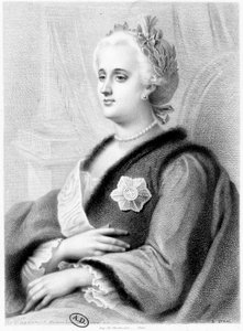 Ritratto di Caterina II di Russia da Unknown artist